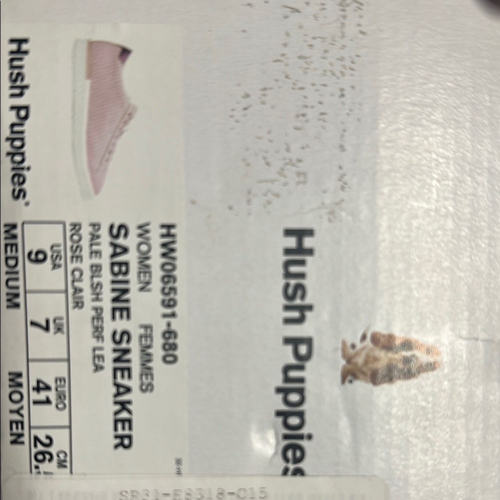 Hush Puppies Sabine Sneakers Rose Clair Pink women Size 9 - Picture 2 of 13